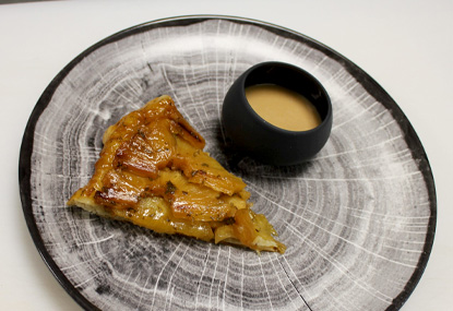 Tarte tatin ananas - Anniversaire à La Sylène